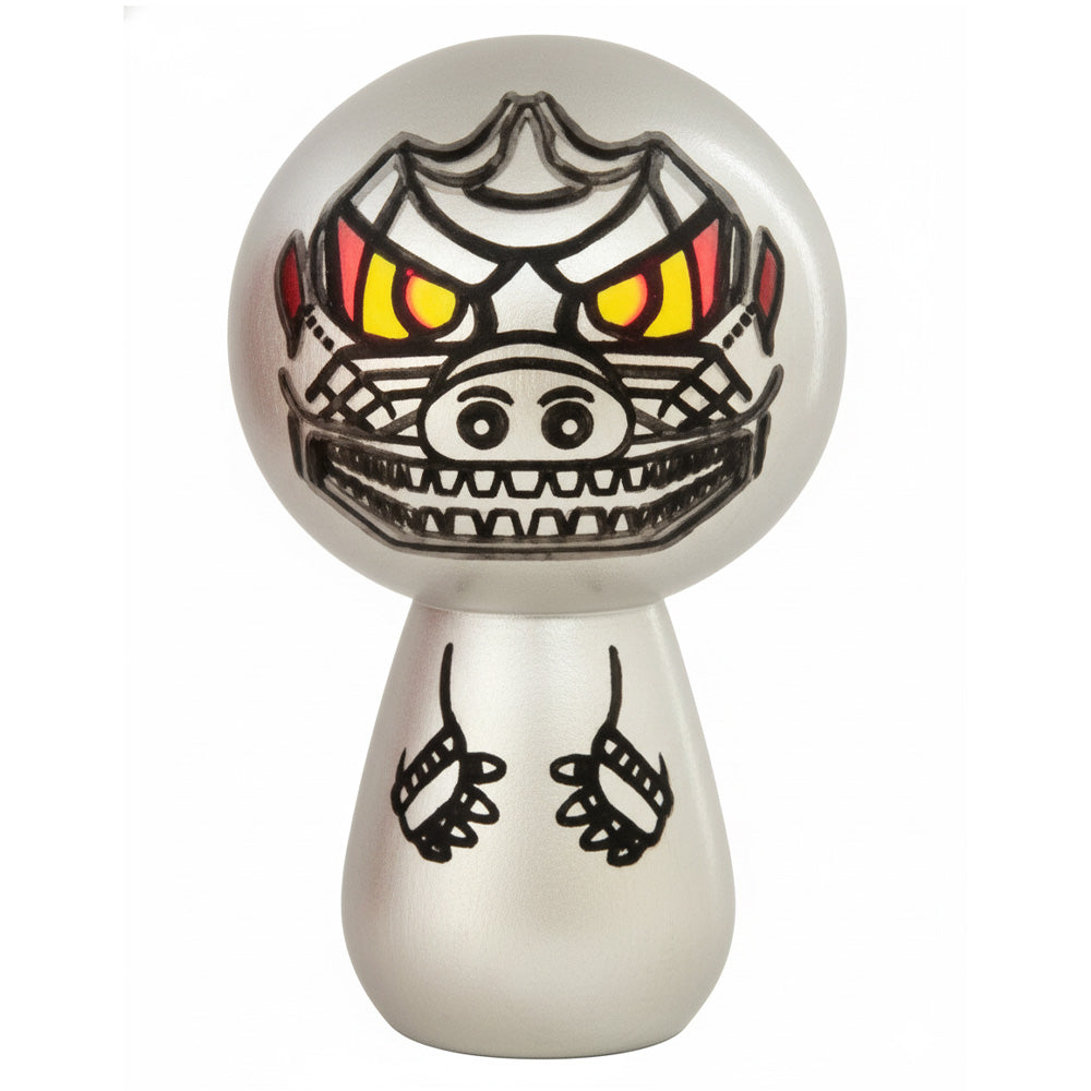 GODZILLA - GODZILLA meets Japanese traditional craft debut 70th anniversary / メカゴジラ / こけし / 小 / スタンダード / シルバー